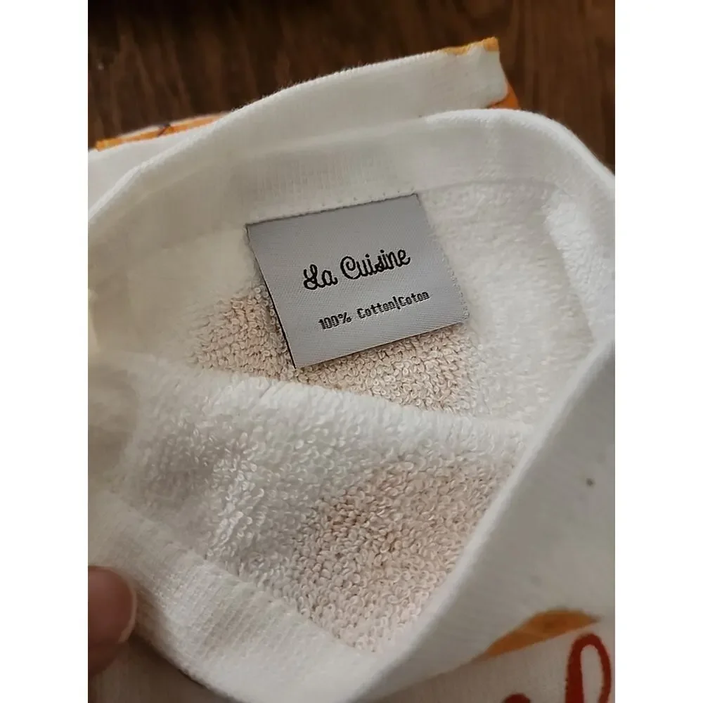 Total Of 6 Seasonal Kitchen Towels (Two Sets Of 3)